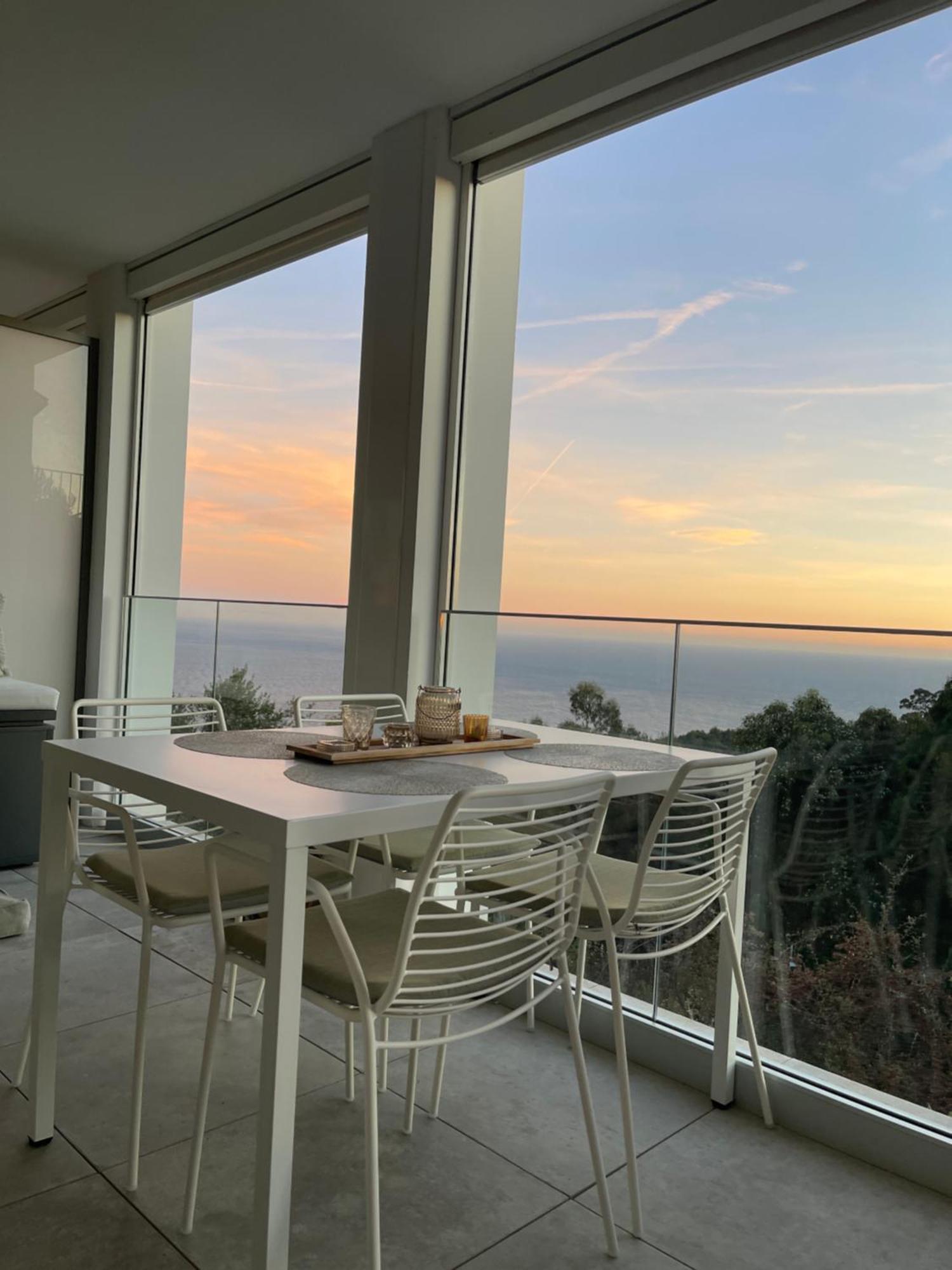 Appartement De Luxe Eze Village Vue Mer Avec Piscine Exteriör bild