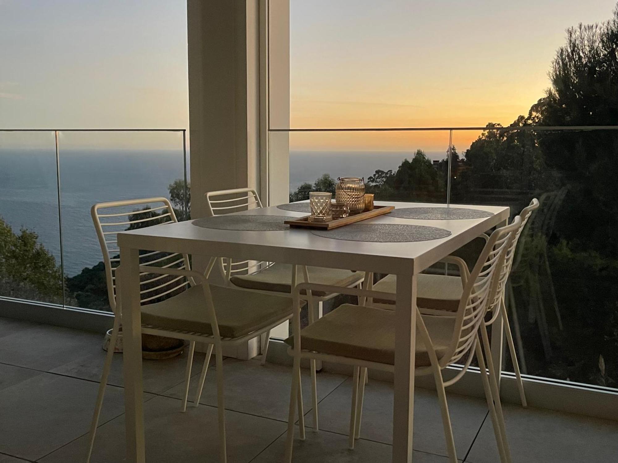 Appartement De Luxe Eze Village Vue Mer Avec Piscine Exteriör bild