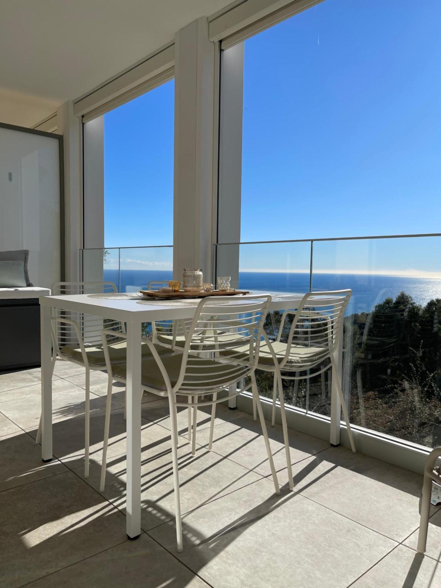 Appartement De Luxe Eze Village Vue Mer Avec Piscine Exteriör bild